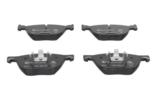 Brake Pad Set, disc brake ATE Ceramic 13.0470-7231.2, Image 5