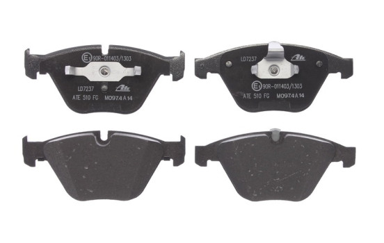 Brake Pad Set, disc brake ATE Ceramic 13.0470-7237.2