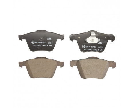 Brake Pad Set, disc brake ATE Ceramic 13.0470-7243.2