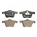 Brake Pad Set, disc brake ATE Ceramic 13.0470-7243.2