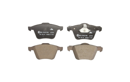 Brake Pad Set, disc brake ATE Ceramic 13.0470-7243.2