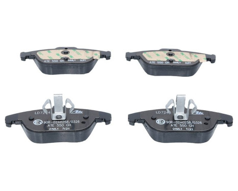 Brake Pad Set, disc brake ATE Ceramic 13.0470-7244.2, Image 4