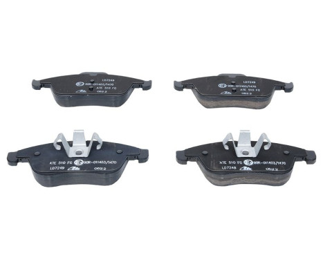 Brake Pad Set, disc brake ATE Ceramic 13.0470-7249.2, Image 4