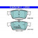 Brake Pad Set, disc brake ATE Ceramic 13.0470-7251.2, Thumbnail 3