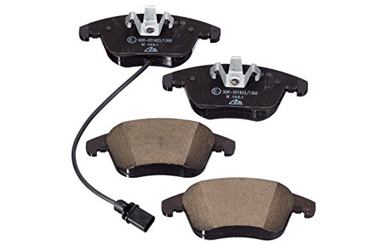 Brake Pad Set, disc brake ATE Ceramic 13.0470-7256.2