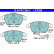 Brake Pad Set, disc brake ATE Ceramic 13.0470-7256.2, Thumbnail 3