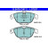 Brake Pad Set, disc brake ATE Ceramic 13.0470-7257.2, Thumbnail 3