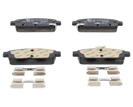 Brake Pad Set, disc brake ATE Ceramic 13.0470-7264.2, Image 4