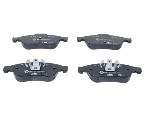 Brake Pad Set, disc brake ATE Ceramic 13.0470-7266.2, Image 4