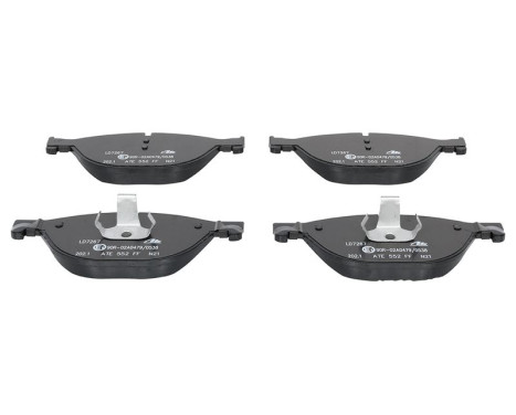 Brake Pad Set, disc brake ATE Ceramic 13.0470-7267.2, Image 2