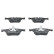 Brake Pad Set, disc brake ATE Ceramic 13.0470-7268.2, Thumbnail 4