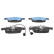 Brake Pad Set, disc brake ATE Ceramic 13.0470-7269.2, Thumbnail 4