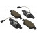Brake Pad Set, disc brake ATE Ceramic 13.0470-7273.2