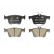 Brake Pad Set, disc brake ATE Ceramic 13.0470-7275.2