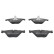 Brake Pad Set, disc brake ATE Ceramic 13.0470-7275.2, Thumbnail 3