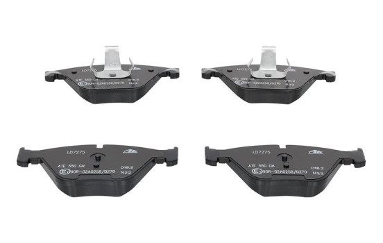 Brake Pad Set, disc brake ATE Ceramic 13.0470-7275.2, Image 3