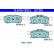 Brake Pad Set, disc brake ATE Ceramic 13.0470-7282.2, Thumbnail 3