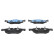 Brake Pad Set, disc brake ATE Ceramic 13.0470-7282.2, Thumbnail 4