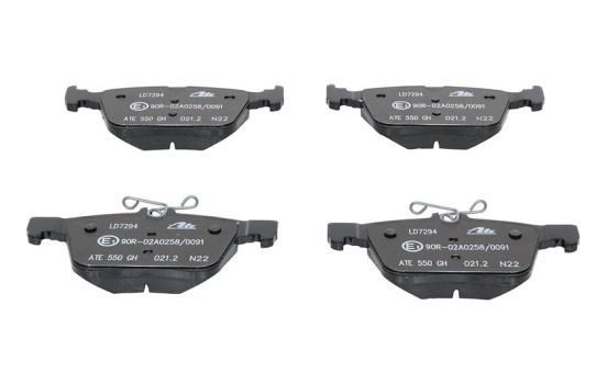 Brake Pad Set, disc brake ATE Ceramic 13.0470-7294.2, Image 3