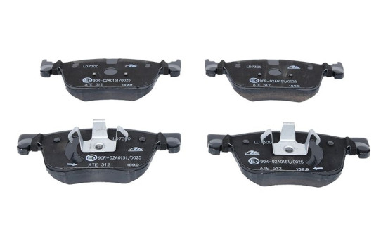 Brake Pad Set, disc brake ATE Ceramic 13.0470-7300.2, Image 2