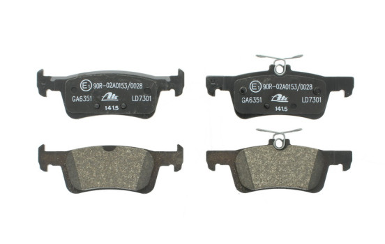 Brake Pad Set, disc brake ATE Ceramic 13.0470-7301.2