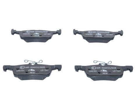 Brake Pad Set, disc brake ATE Ceramic 13.0470-7301.2, Image 3