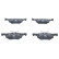 Brake Pad Set, disc brake ATE Ceramic 13.0470-7301.2, Thumbnail 3