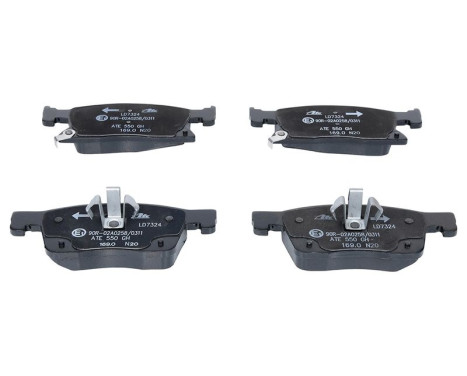 Brake Pad Set, disc brake ATE Ceramic 13.0470-7324.2, Image 3