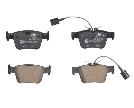 Brake Pad Set, disc brake ATE Ceramic 13.0470-7333.2