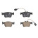 Brake Pad Set, disc brake ATE Ceramic 13.0470-7333.2