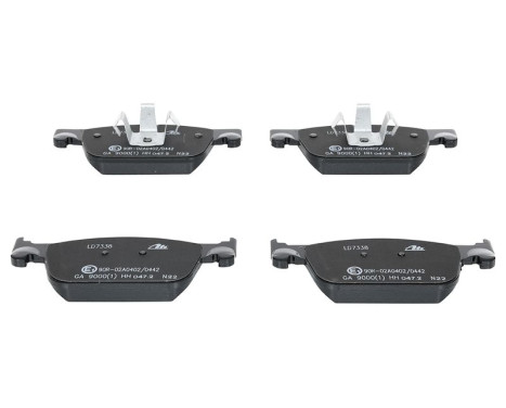 Brake Pad Set, disc brake ATE Ceramic 13.0470-7338.2, Image 2