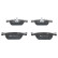 Brake Pad Set, disc brake ATE Ceramic 13.0470-7338.2, Thumbnail 2