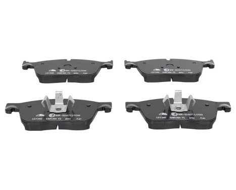 Brake Pad Set, disc brake ATE Ceramic 13.0470-7340.2, Image 2