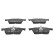 Brake Pad Set, disc brake ATE Ceramic 13.0470-7340.2, Thumbnail 2