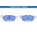 Brake Pad Set, disc brake ATE Ceramic 13.0470-7341.2, Thumbnail 2