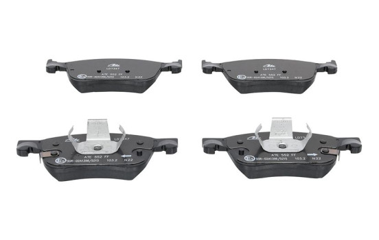 Brake Pad Set, disc brake ATE Ceramic 13.0470-7347.2, Image 2