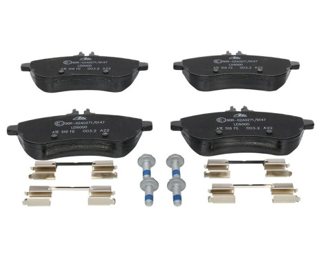 Brake Pad Set, disc brake ATE Ceramic 13.0470-9000.2, Image 3