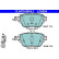 Brake Pad Set, disc brake ATE Ceramic 13.0470-9004.2