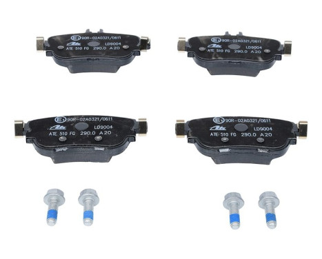 Brake Pad Set, disc brake ATE Ceramic 13.0470-9004.2, Image 2