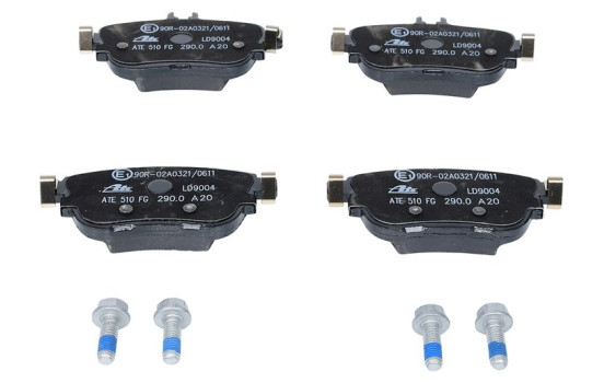 Brake Pad Set, disc brake ATE Ceramic 13.0470-9004.2, Image 2