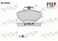 Brake Pad Set, disc brake BL1034A3 FTE