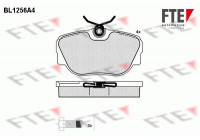 Brake Pad Set, disc brake BL1256A4 FTE