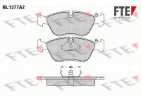 Brake Pad Set, disc brake BL1277A2 FTE