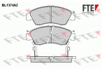 Brake Pad Set, disc brake BL1374A2 FTE