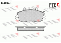 Brake Pad Set, disc brake BL1688A1 FTE