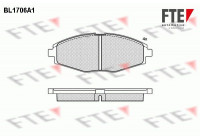 Brake Pad Set, disc brake BL1706A1 FTE