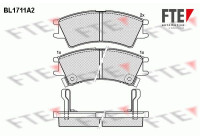 Brake Pad Set, disc brake BL1711A2 FTE