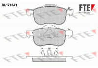 Brake Pad Set, disc brake BL1716A1 FTE