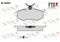 Brake Pad Set, disc brake BL1800A3 FTE