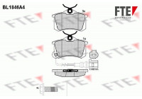 Brake Pad Set, disc brake BL1846A4 FTE